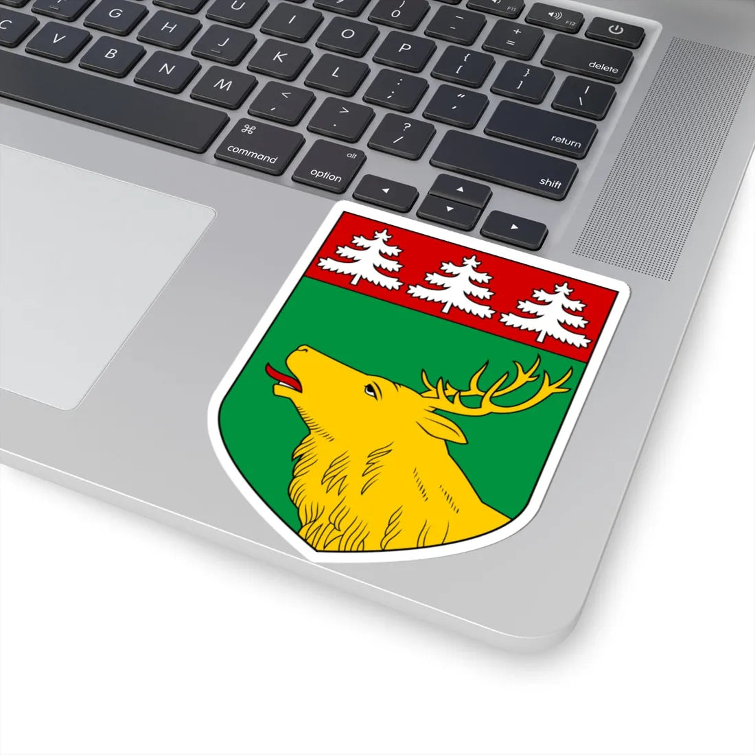 Jõhvi valla vapp (Estonia) (Coat of Arms) STICKER Vinyl Kiss-Cut Decal - The Sticker Space