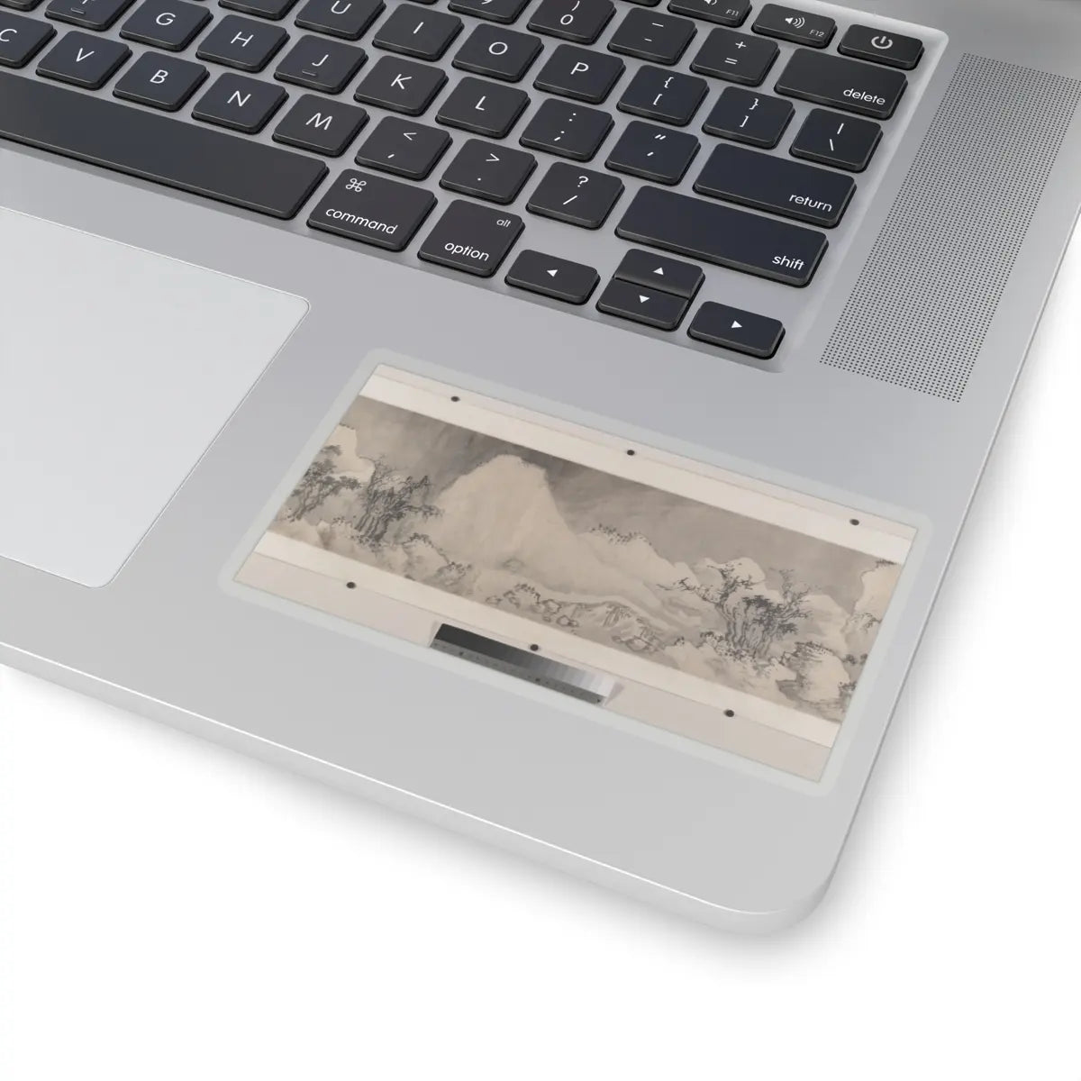 Jiang Song - Winter landscape - first half 16th century v14 - STICKER Vinyl Kiss-Cut Decal