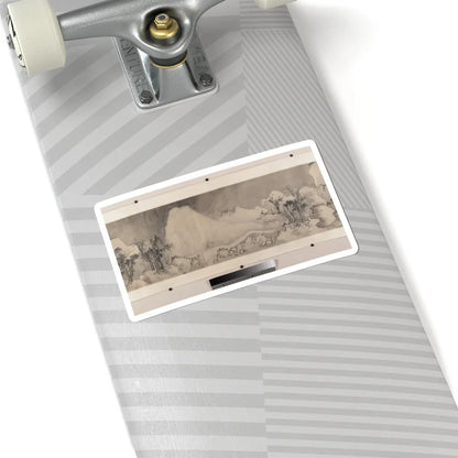 Jiang Song - Winter landscape - first half 16th century v14 - STICKER Vinyl Kiss-Cut Decal