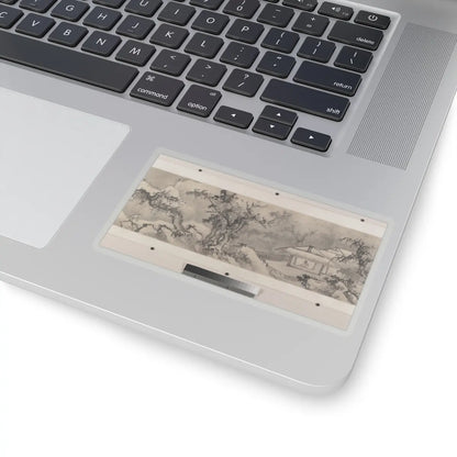 Jiang Song - Winter landscape - first half 16th century v8 - STICKER Vinyl Kiss-Cut Decal