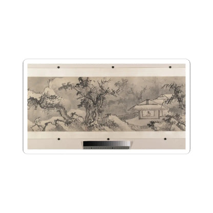 Jiang Song - Winter landscape - first half 16th century v8 - STICKER Vinyl Kiss-Cut Decal