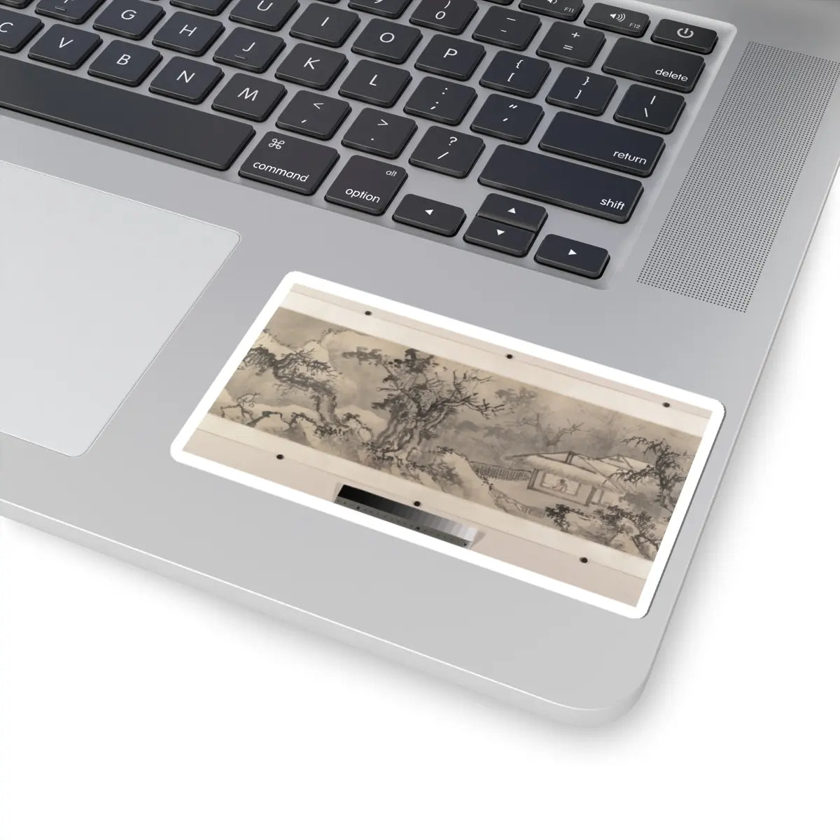 Jiang Song - Winter landscape - first half 16th century v8 - STICKER Vinyl Kiss-Cut Decal