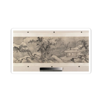 Jiang Song - Winter landscape - first half 16th century v8 - STICKER Vinyl Kiss-Cut Decal