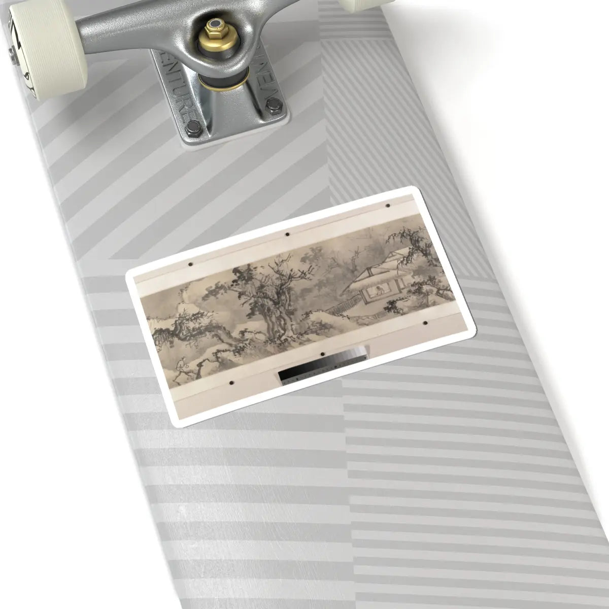 Jiang Song - Winter landscape - first half 16th century v8 - STICKER Vinyl Kiss-Cut Decal