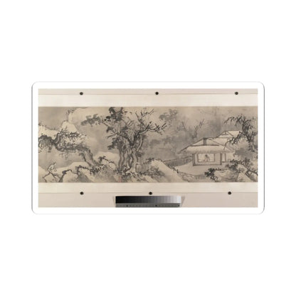 Jiang Song - Winter landscape - first half 16th century v8 - STICKER Vinyl Kiss-Cut Decal