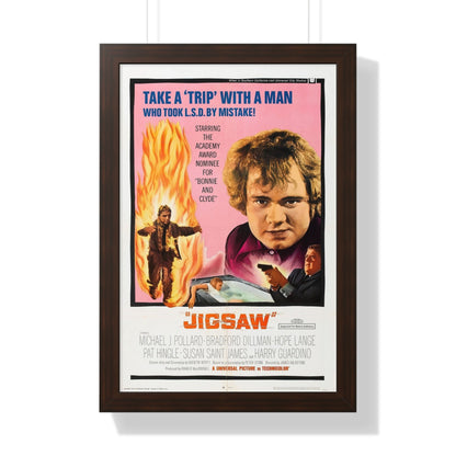 JIGSAW 1968 - Framed Movie Poster-16″ x 24″-The Sticker Space