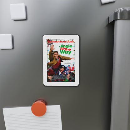 Jingle All The Way 1996 Movie Poster Die-Cut Magnet-The Sticker Space