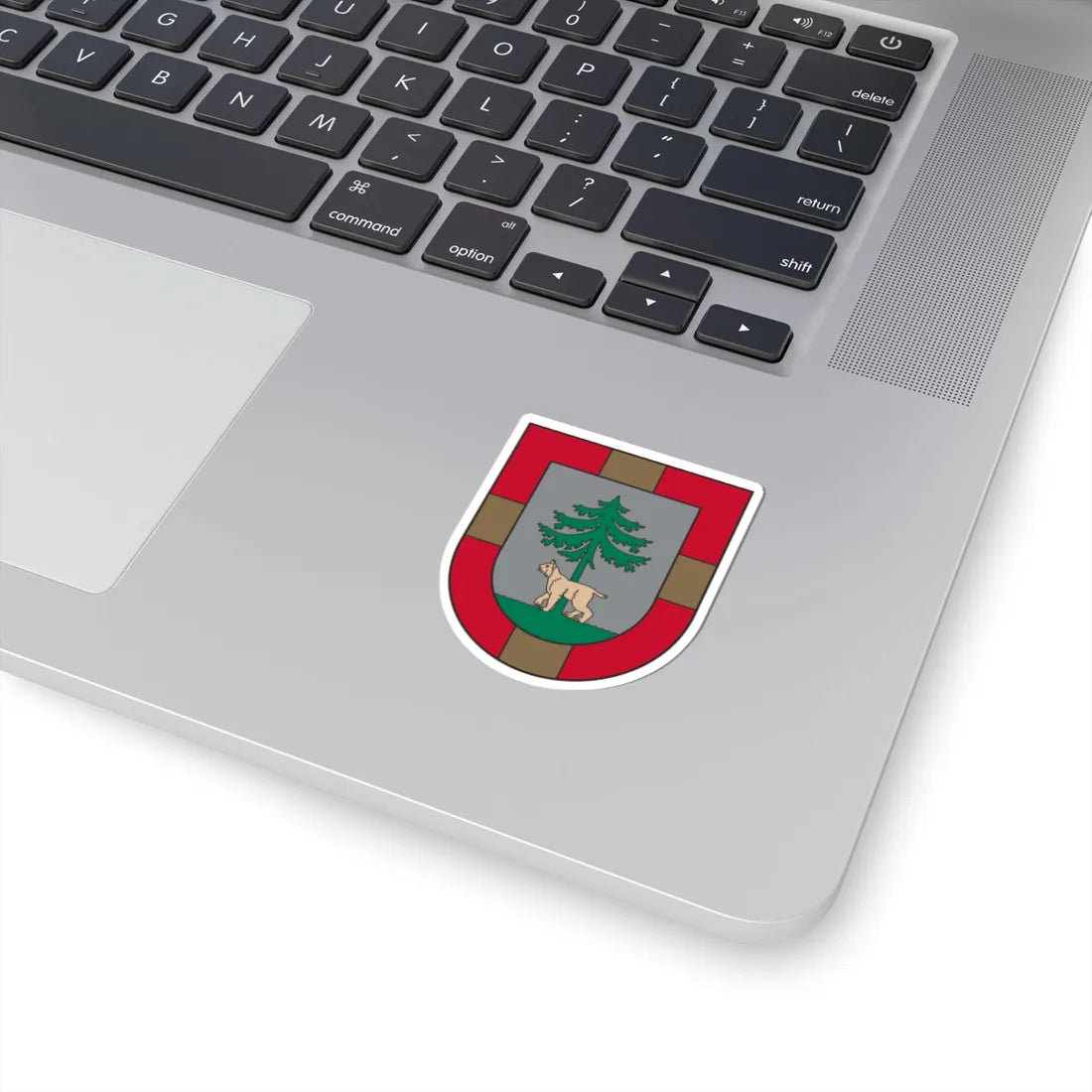 Jēkabpils novada ģerbonis (Latvia) (Coat of Arms) STICKER Vinyl Kiss-Cut Decal - The Sticker Space
