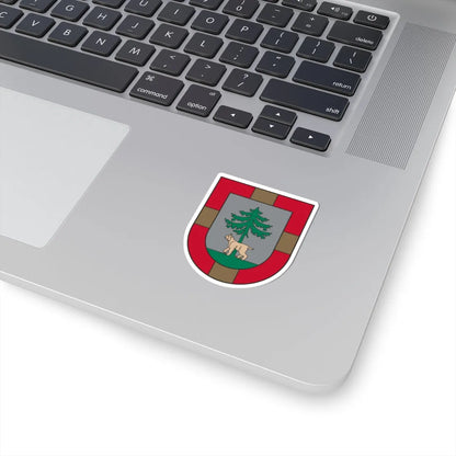 Jēkabpils novada ģerbonis (Latvia) (Coat of Arms) STICKER Vinyl Kiss-Cut Decal - The Sticker Space