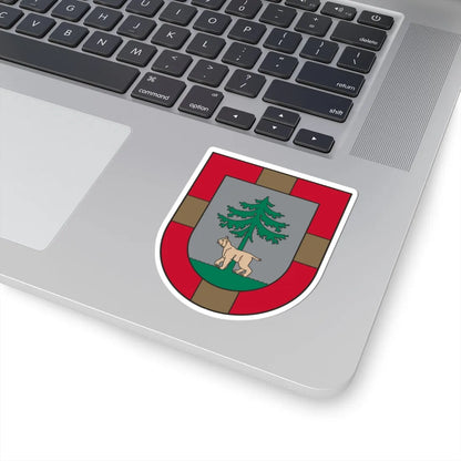Jēkabpils novada ģerbonis (Latvia) (Coat of Arms) STICKER Vinyl Kiss-Cut Decal - The Sticker Space