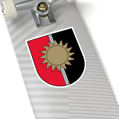 Jēkabpils rajona ģerbonis (Latvia) (Coat of Arms) STICKER Vinyl Kiss-Cut Decal - The Sticker Space
