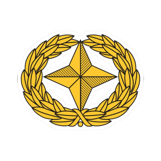 Jääkäriprikaatin joukko-osastotunnus (Finland) (Coat of Arms) STICKER Vinyl Kiss-Cut Decal 2 Inch White - The Sticker Space