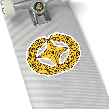 Jääkäriprikaatin joukko-osastotunnus (Finland) (Coat of Arms) STICKER Vinyl Kiss-Cut Decal - The Sticker Space