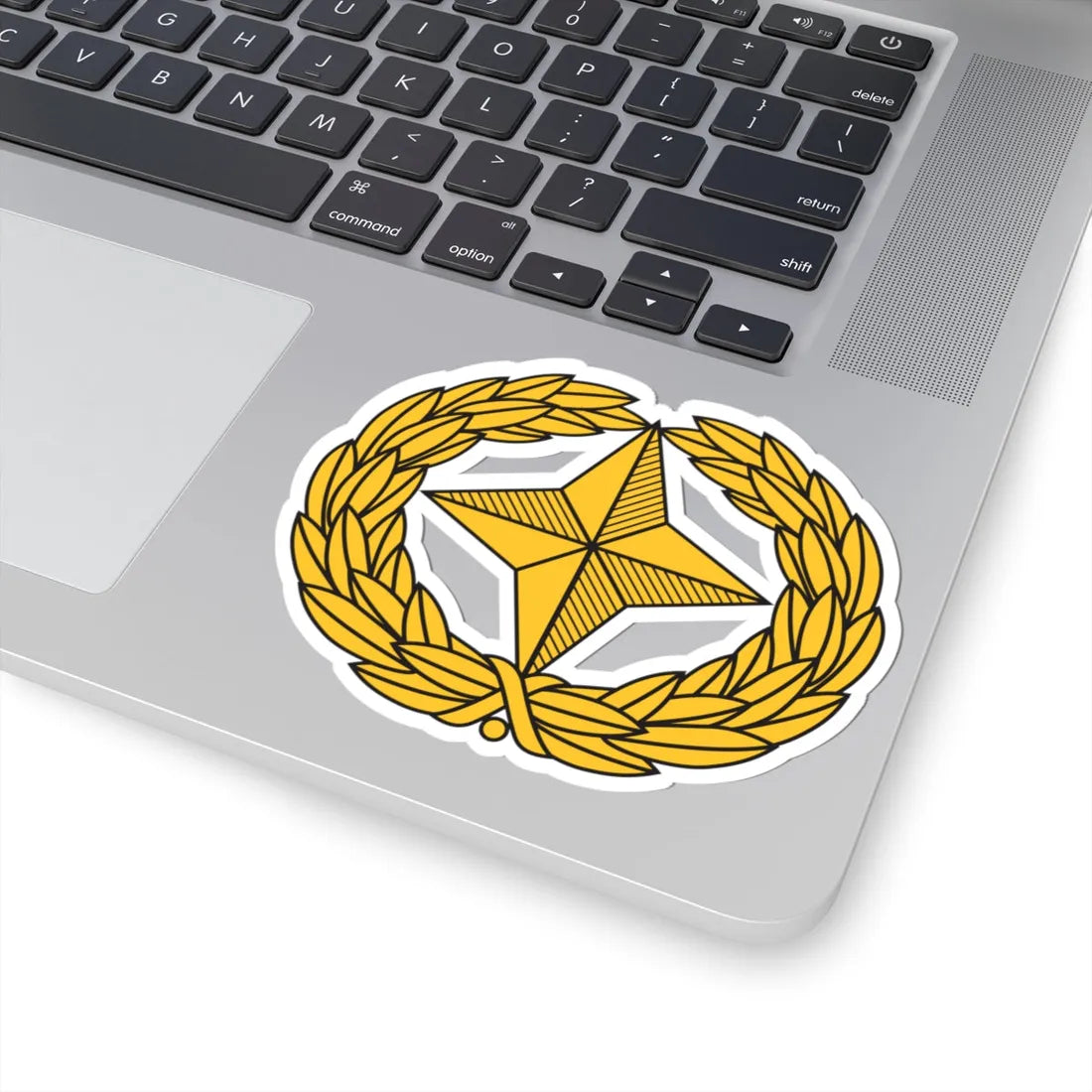 Jääkäriprikaatin joukko-osastotunnus (Finland) (Coat of Arms) STICKER Vinyl Kiss-Cut Decal - The Sticker Space