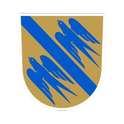 Jämijärvi.vaakuna (Finland) (Coat of Arms) STICKER Vinyl Kiss-Cut Decal 2 Inch White - The Sticker Space