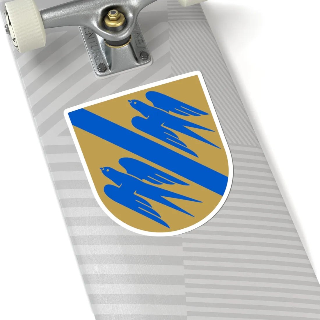 Jämijärvi.vaakuna (Finland) (Coat of Arms) STICKER Vinyl Kiss-Cut Decal - The Sticker Space