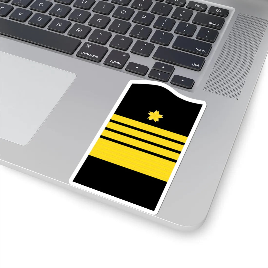 JMSDF Admiral insignia a (Japan) (Military Rank) STICKER Vinyl Kiss-Cut Decal - The Sticker Space