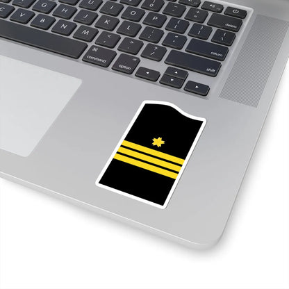 JMSDF Commander insignia a (Japan) (Military Rank) STICKER Vinyl Kiss-Cut Decal - The Sticker Space