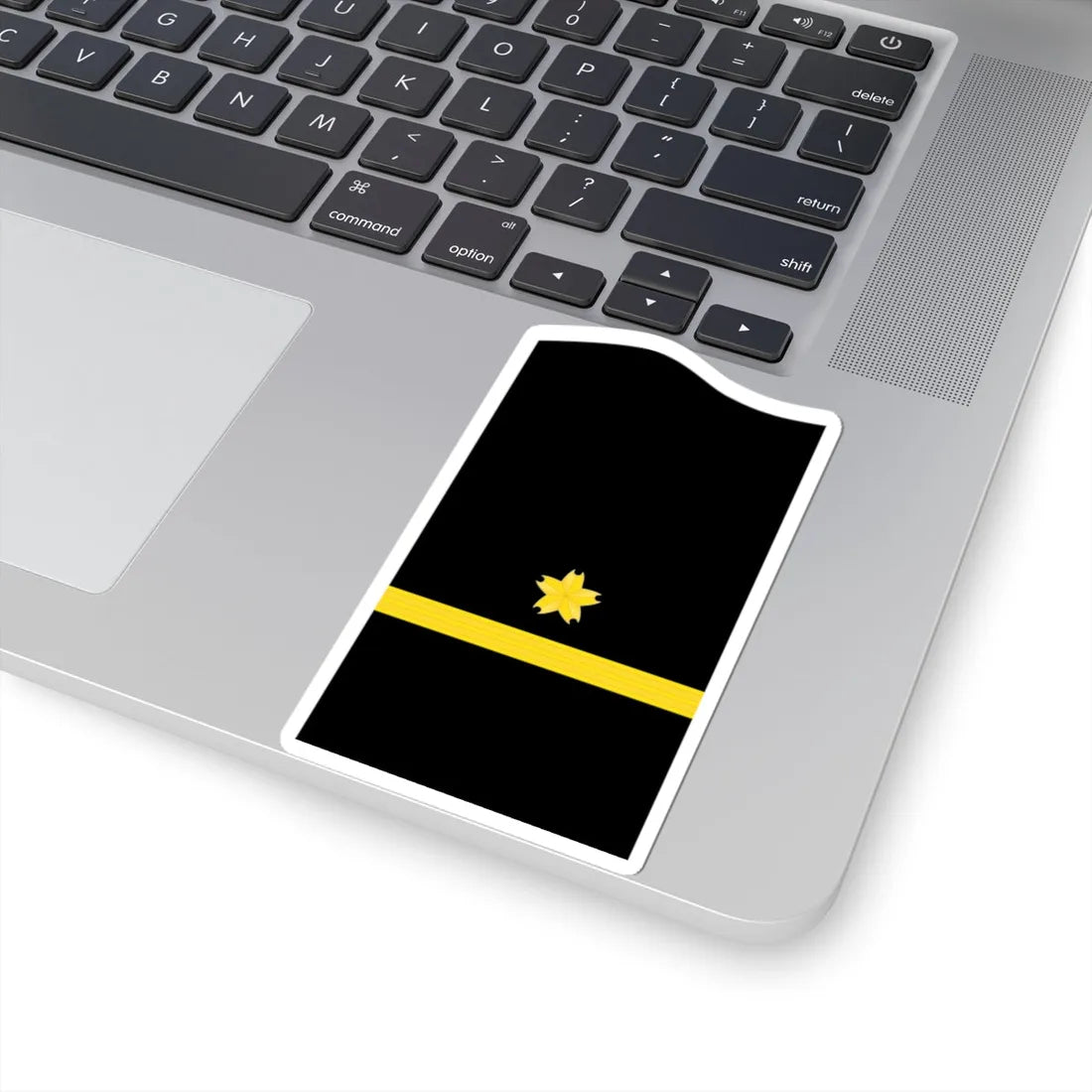 JMSDF Ensign insignia a (Japan) (Military Rank) STICKER Vinyl Kiss-Cut Decal - The Sticker Space