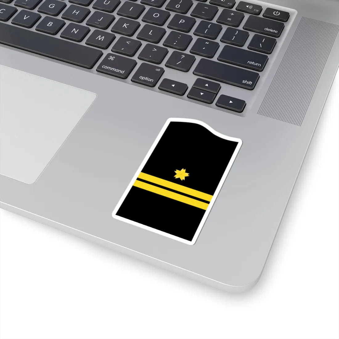 JMSDF Lieutenant insignia a (Japan) (Military Rank) STICKER Vinyl Kiss-Cut Decal - The Sticker Space