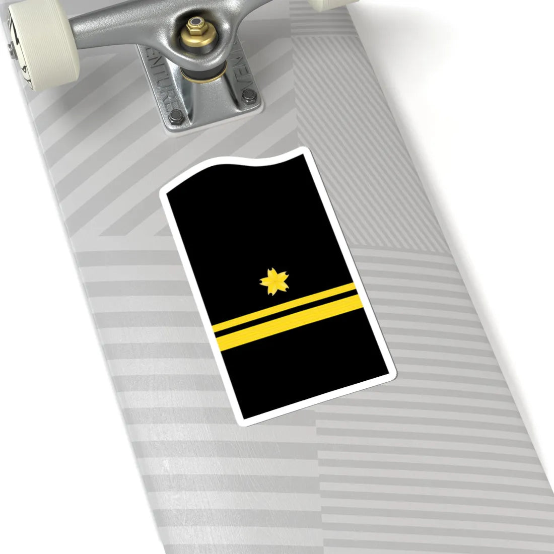 JMSDF Lieutenant Junior Grade insignia a (Japan) (Military Rank) STICKER Vinyl Kiss-Cut Decal - The Sticker Space