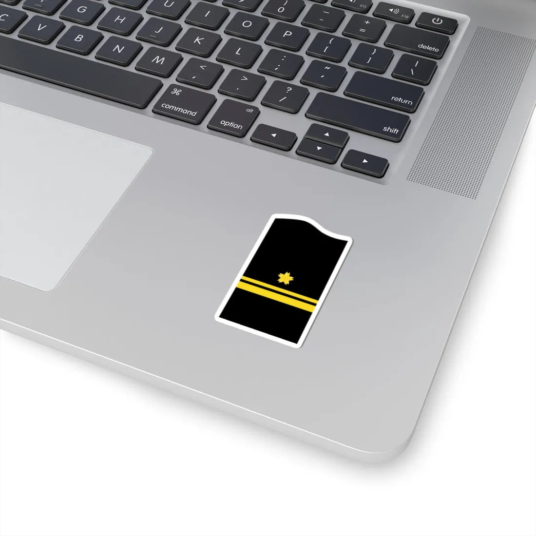 JMSDF Lieutenant Junior Grade insignia a (Japan) (Military Rank) STICKER Vinyl Kiss-Cut Decal - The Sticker Space
