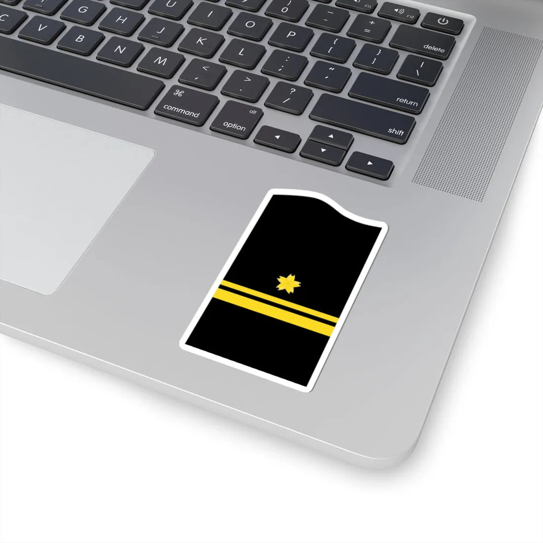 JMSDF Lieutenant Junior Grade insignia a (Japan) (Military Rank) STICKER Vinyl Kiss-Cut Decal - The Sticker Space