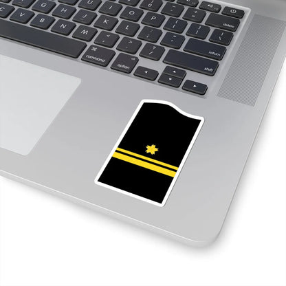 JMSDF Lieutenant Junior Grade insignia a (Japan) (Military Rank) STICKER Vinyl Kiss-Cut Decal - The Sticker Space