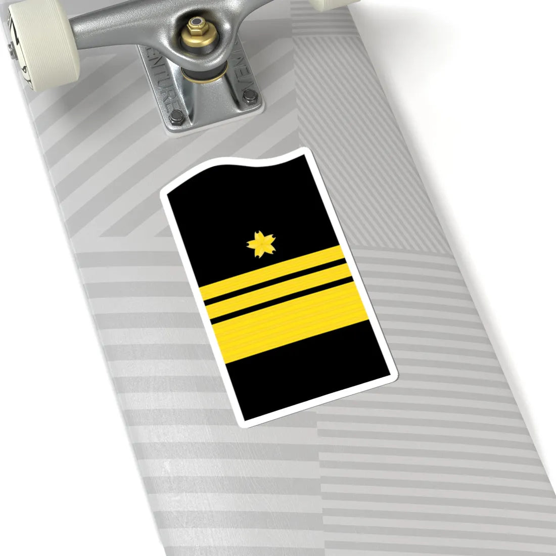 JMSDF Vice Admiral insignia a (Japan) (Military Rank) STICKER Vinyl Kiss-Cut Decal - The Sticker Space