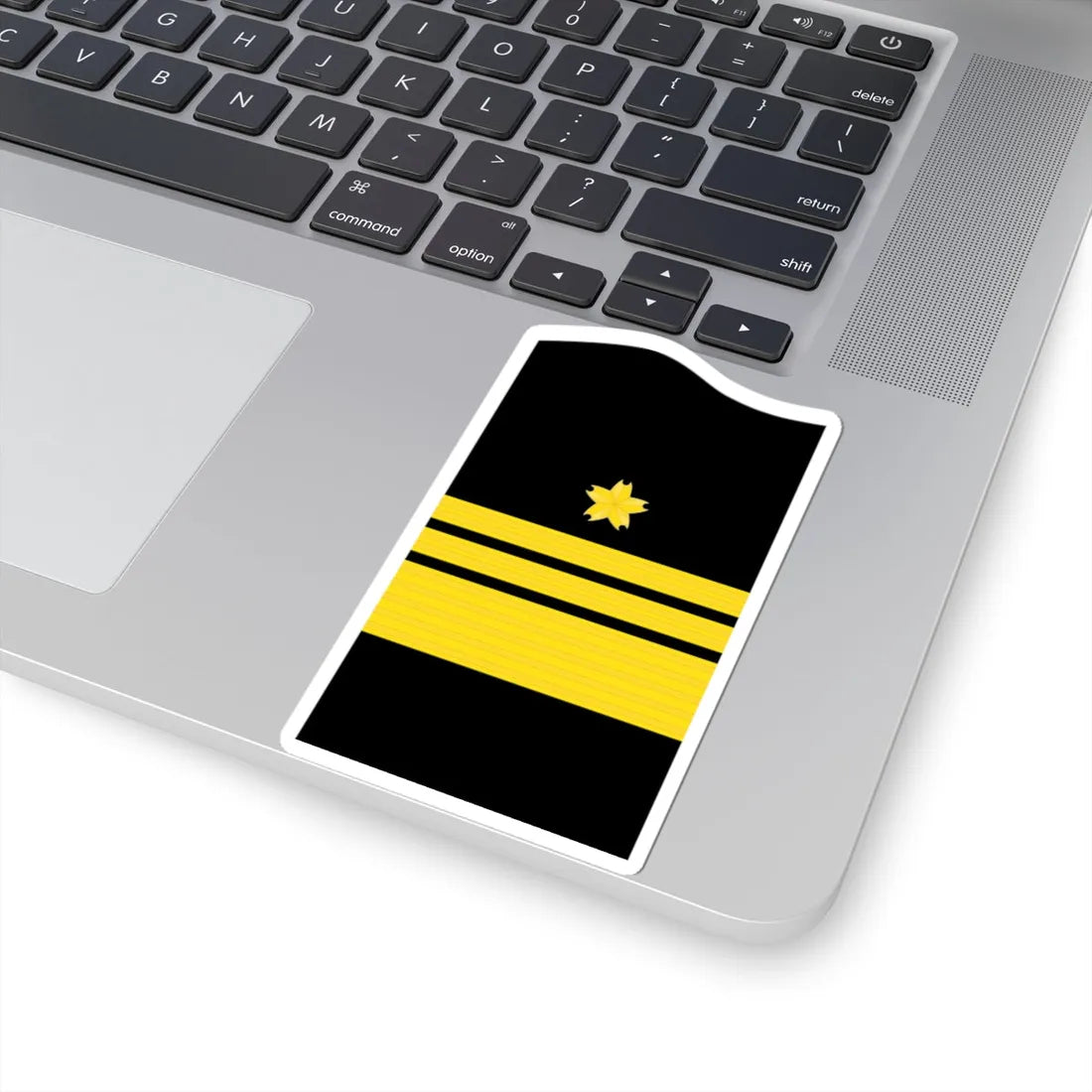 JMSDF Vice Admiral insignia a (Japan) (Military Rank) STICKER Vinyl Kiss-Cut Decal - The Sticker Space