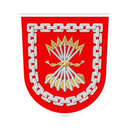 Jämsä.vaakuna (Finland) (Coat of Arms) STICKER Vinyl Kiss-Cut Decal 2 Inch White - The Sticker Space