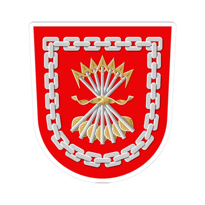 Jämsä.vaakuna (Finland) (Coat of Arms) STICKER Vinyl Kiss-Cut Decal 3 Inch White - The Sticker Space