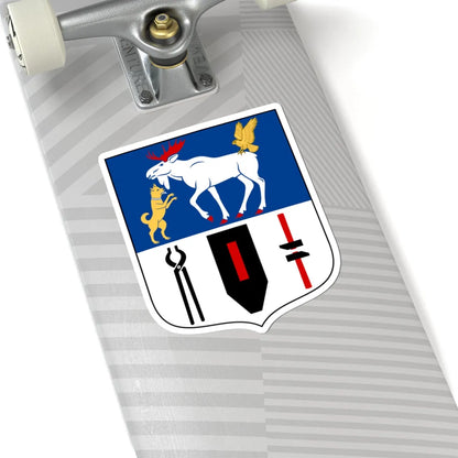 Jämtlands läns vapen (Sweden) (Coat of Arms) STICKER Vinyl Kiss-Cut Decal - The Sticker Space