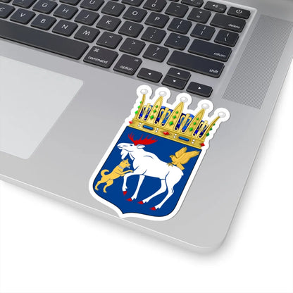 Jämtlands vapen crowned (Sweden) (Coat of Arms) STICKER Vinyl Kiss-Cut Decal - The Sticker Space