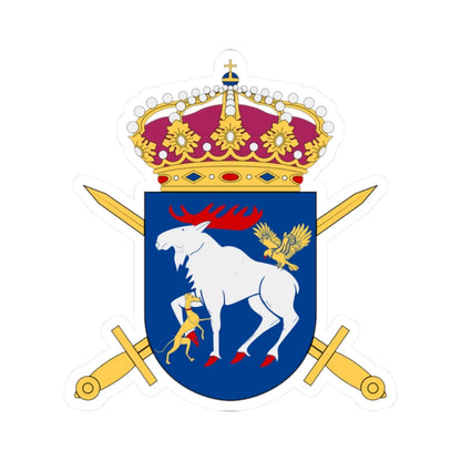 Jämtlandsgruppen vapen (Sweden) (Coat of Arms) STICKER Vinyl Kiss-Cut Decal 2 Inch White - The Sticker Space