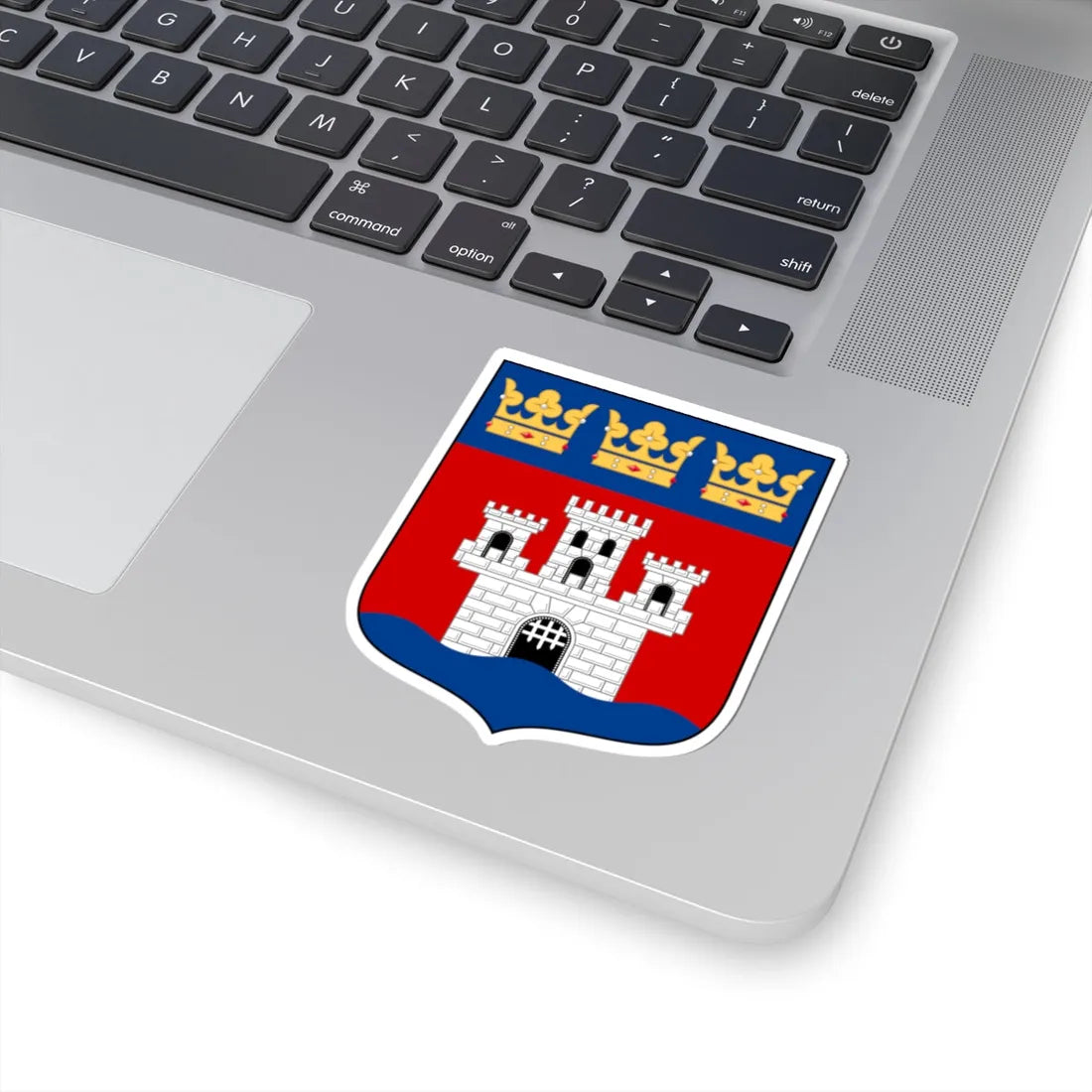 Jönköping läns vapen (Sweden) (Coat of Arms) STICKER Vinyl Kiss-Cut Decal - The Sticker Space