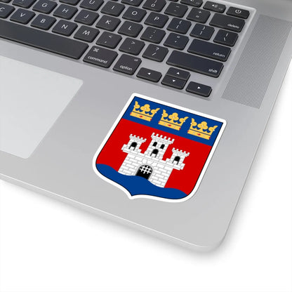 Jönköping läns vapen (Sweden) (Coat of Arms) STICKER Vinyl Kiss-Cut Decal - The Sticker Space