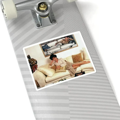 Joan Collins #522 (Vintage Female Icon) STICKER Vinyl Kiss-Cut Decal - The Sticker Space
