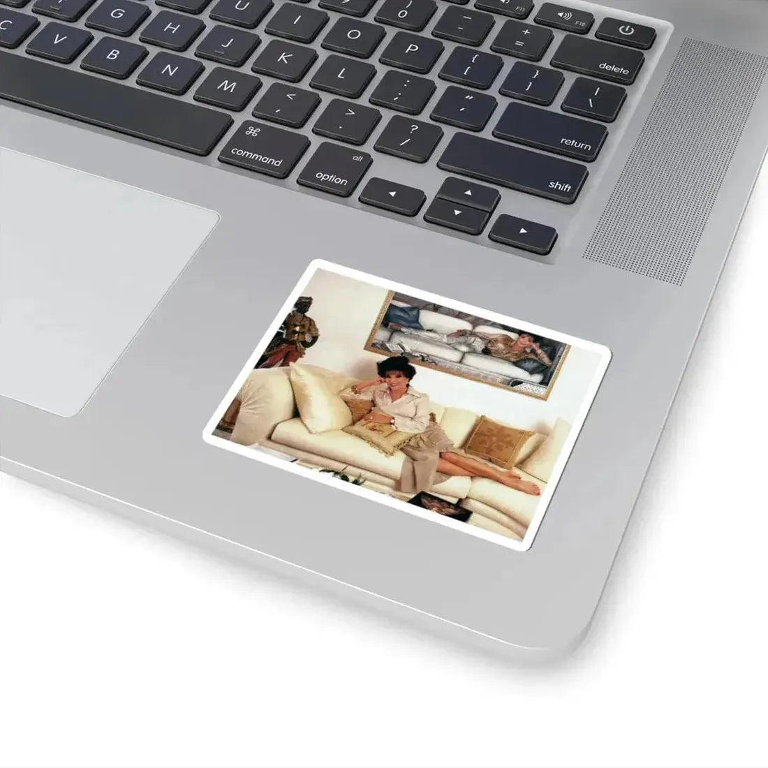 Joan Collins #522 (Vintage Female Icon) STICKER Vinyl Kiss-Cut Decal - The Sticker Space