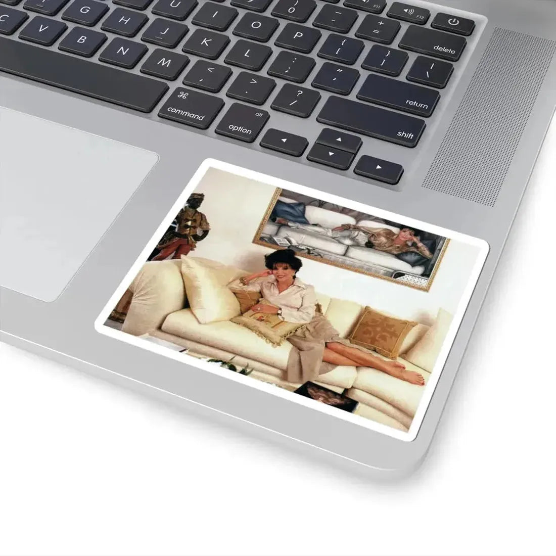 Joan Collins #522 (Vintage Female Icon) STICKER Vinyl Kiss-Cut Decal - The Sticker Space