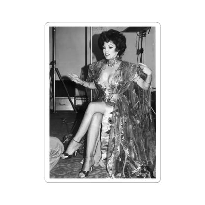 Joan Collins #525 (Vintage Female Icon) STICKER Vinyl Kiss-Cut Decal 2 Inch White - The Sticker Space