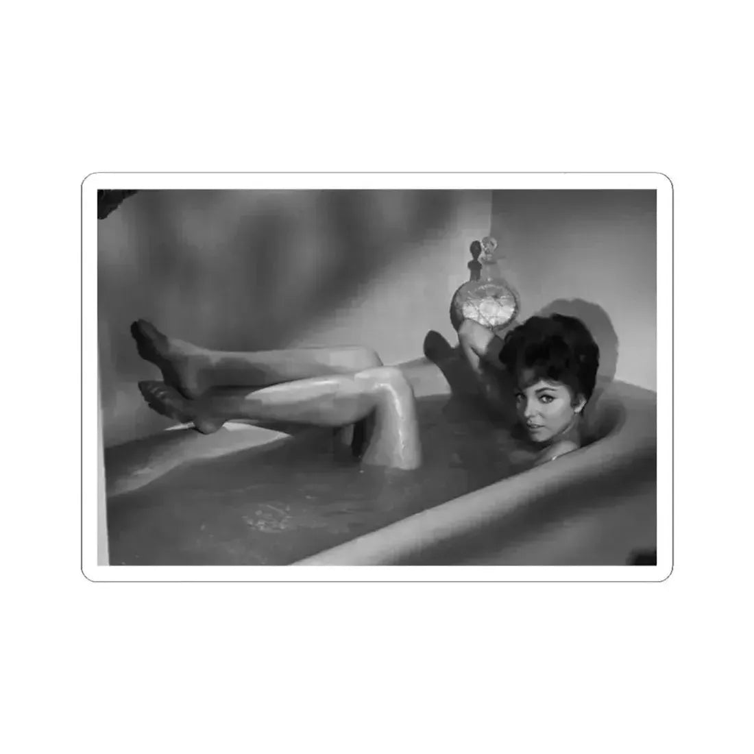 Joan Collins #540 (Vintage Female Icon) STICKER Vinyl Kiss-Cut Decal 2 Inch White - The Sticker Space