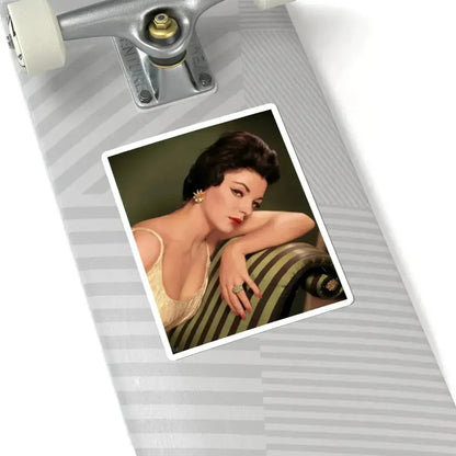 Joan Collins #546 (Vintage Female Icon) STICKER Vinyl Kiss-Cut Decal - The Sticker Space