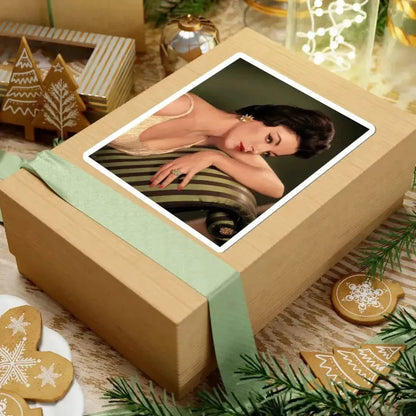 Joan Collins #546 (Vintage Female Icon) STICKER Vinyl Kiss-Cut Decal - The Sticker Space