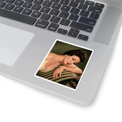 Joan Collins #546 (Vintage Female Icon) STICKER Vinyl Kiss-Cut Decal - The Sticker Space