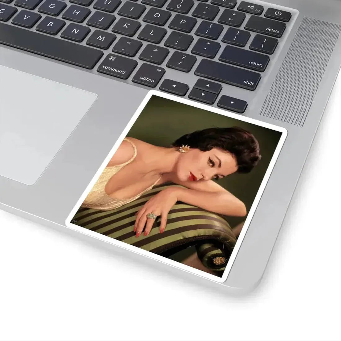 Joan Collins #546 (Vintage Female Icon) STICKER Vinyl Kiss-Cut Decal - The Sticker Space