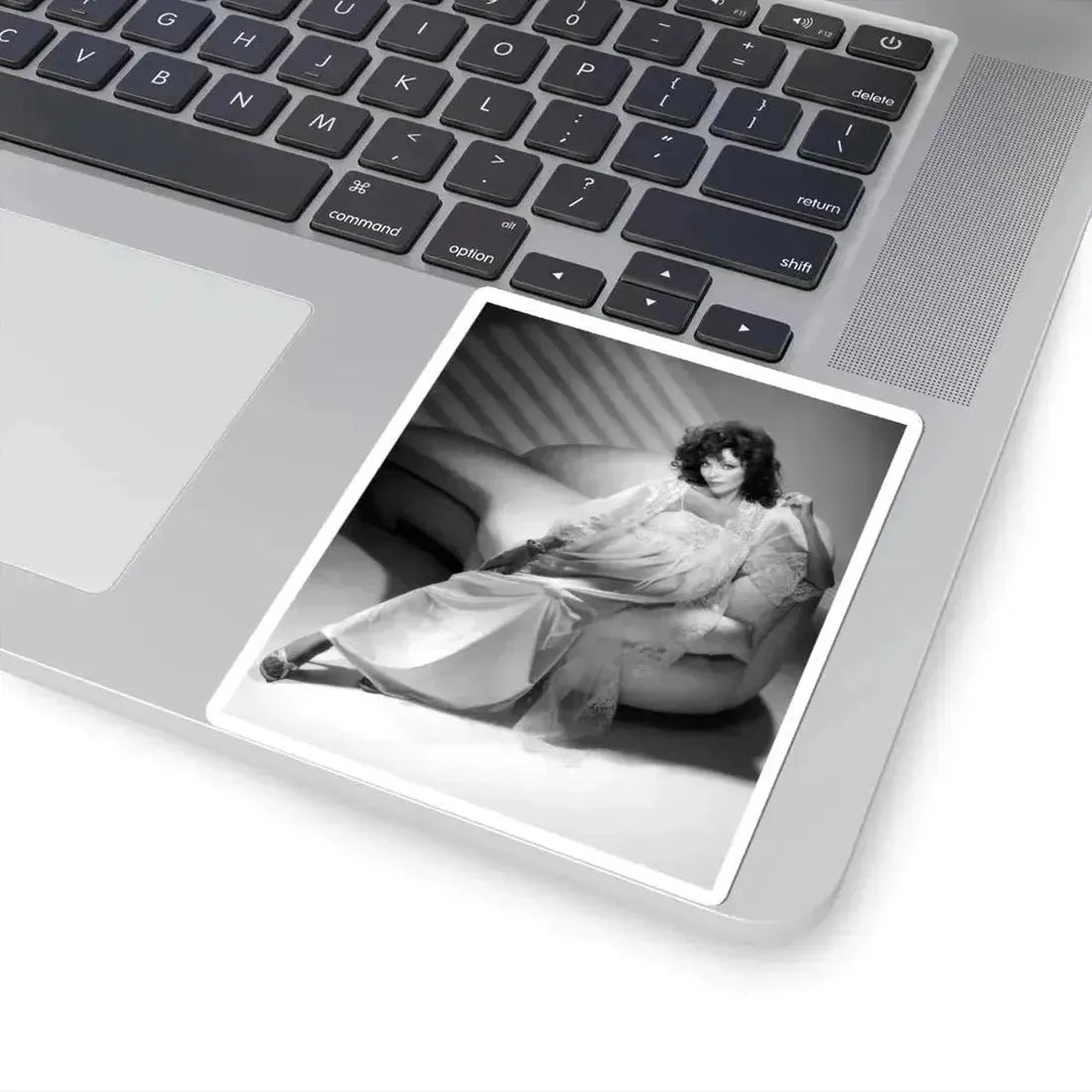 Joan Collins #547 (Vintage Female Icon) STICKER Vinyl Kiss-Cut Decal - The Sticker Space