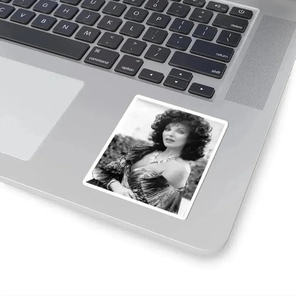 Joan Collins #549 (Vintage Female Icon) STICKER Vinyl Kiss-Cut Decal - The Sticker Space