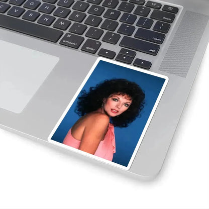 Joan Collins #555 (Vintage Female Icon) STICKER Vinyl Kiss-Cut Decal - The Sticker Space