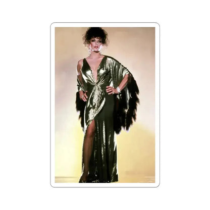 Joan Collins #556 (Vintage Female Icon) STICKER Vinyl Kiss-Cut Decal 6 Inch White - The Sticker Space